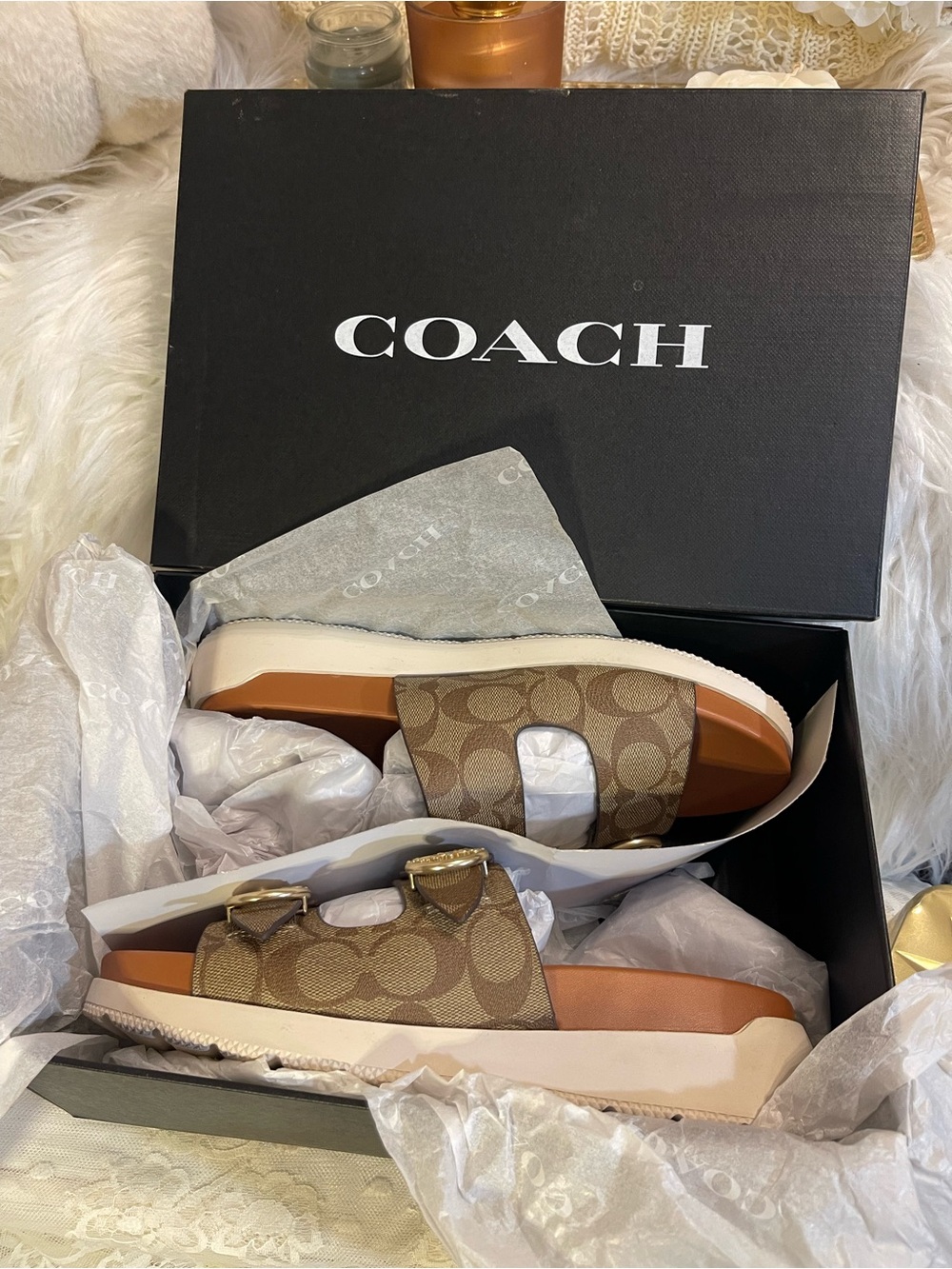 Coach Gable Sandal EUC MSRP$198